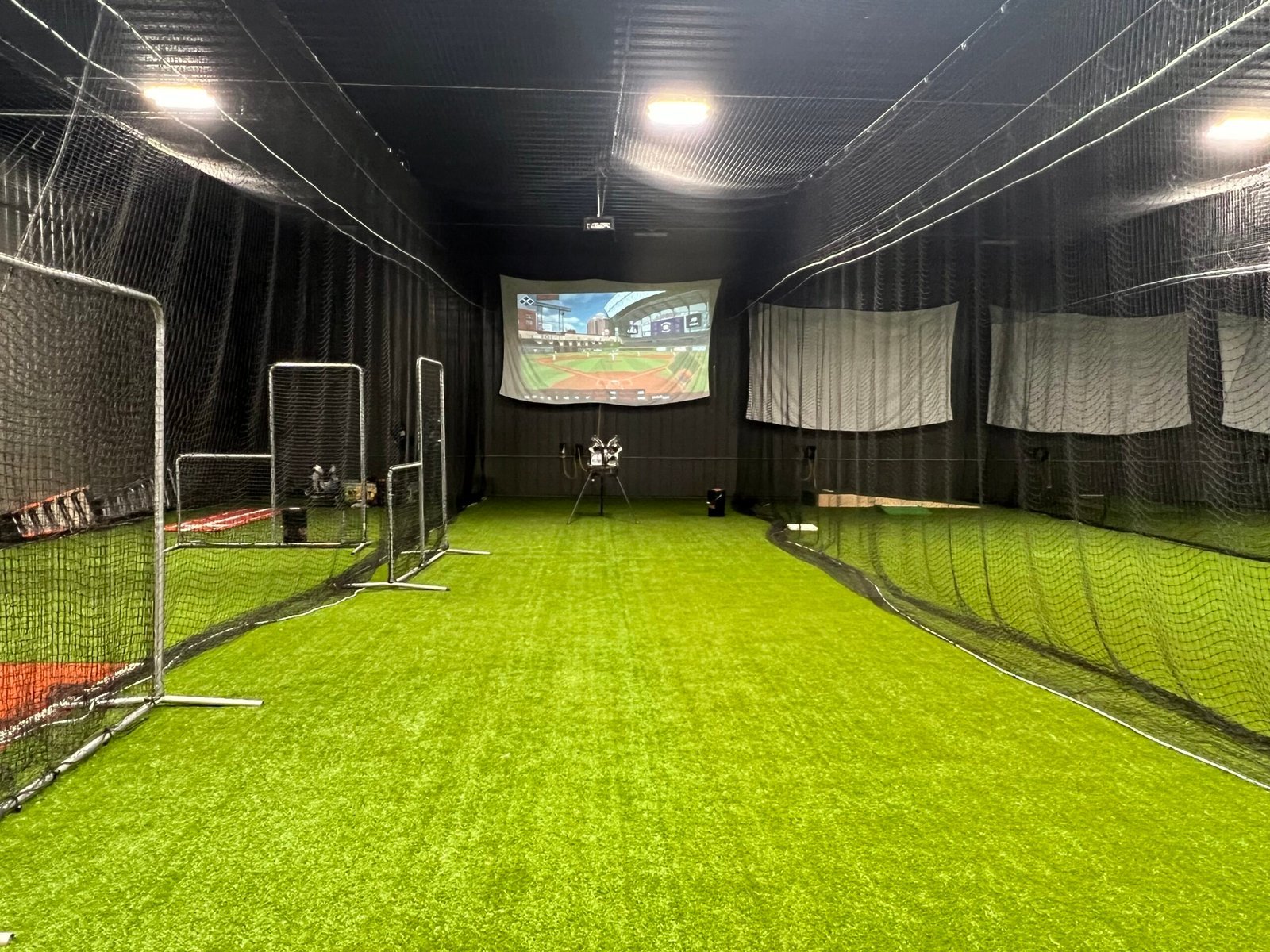 Training space inside Turf Monsters