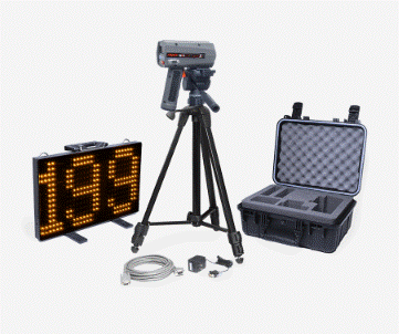 Stalker radar gun digital display